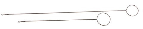 Gazechimp 2 Größen Schlaufen Wendenadel haken Mit Riegel für Nähen