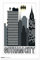 Spreadshirt Batman Gotham City Poster 60x90 cm, One size, Weiß