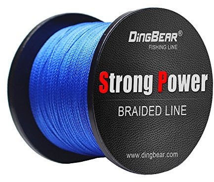 Dingbear 109Yd/100m 135LB/0.60mm Dunkelblau Stark Ziehen Sie Generische Geflochtenen Angelschnur Angelschnur Fisch Linien