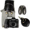 MUZIRI KINOKOO FUJI X-S10 Schutzhülle, PU-Leder, kompatibel mit Fujifilm X-S10 und 18–55 mm/16–50 mm Objektiv, mit Schultergurt, FUJI XS10 Kameratasche, Schwarz , Retro-Stil