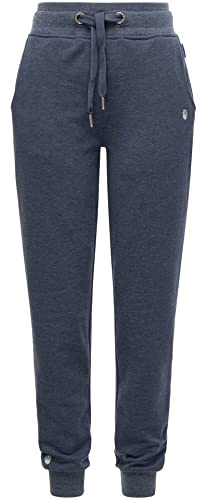Navahoo Damen Jogginghose Freizeithose Tainingshose Sporthose Yogahose mit Taschen B912