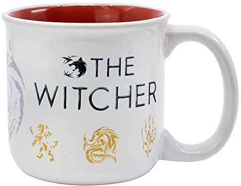 Stor Tasse petit-déjeuner en céramique 400 ml |The Witcher