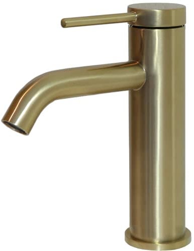 Essebagno Lollipop mitigeur lavabo bas or brossé