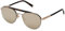 Police Unisex SPLE19 Sunglasses, Gold, 57