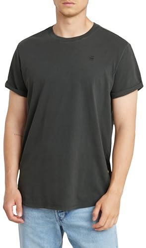 G-STAR Homme T-Shirt Lash, Noir (dk black gd D16396-2653-B564), S