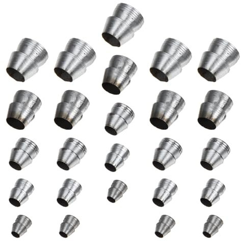 25 Pcs Sicherheitsrunde Griff Keile Metallkeilhammer Griff Splitterkeil für Klauen Hammerschlittengrenze 8Mm 10 Mm 11 Mm 13Mm 16Mm 16 Mm