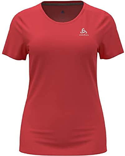 Odlo Damen Kurzarm Shirt F-Dry, Cayenne, S