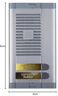 TARGHETTA citofono TARGA 1,5x5,5 cm spesso 1mm circa PLASTICA RETRO ILLUMINABILE stampatello FUORIPORTA 1 portachiavi AMULETI (3 RIGHI)