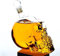 Botella de cristal con forma de calavera de 1000ml, botella de whisky, regalo Baijiu, whisky, vodka, whisky, whisky escocés, ron, tequila