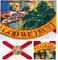 Florida Staatsflagge 7,6 x 12,7 cm, bestickt, für den Außenbereich, doppelseitig, 3-lagig, strapazierfähiges 300D-Nylon (jedes Wetter), große Flagge des Bundesstaates Florida, 7,6 x 12,7 cm,