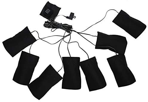 Clothes Heating Pad, Waterproof USB Electric Heating Pads Cloth 3 Gears Waterproof Clothes Vest Jacket Pads Heater Sheet, Electric Adjustable USB Heating Pads for Neck, Back