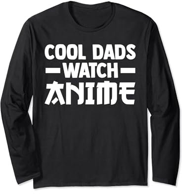 coole Väter Uhr Anime Anime Mädchen Langarmshirt