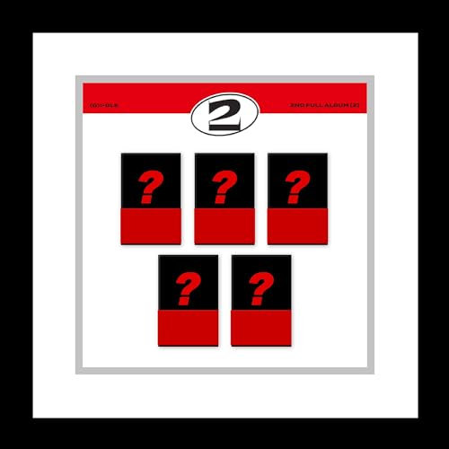 DREAMUS (G) I-DLE 2 TWO 2nd Album - Rot, 12.5 cm, Musikalbum