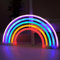 Foreverup Regenbogen LED Leuchtreklamen, Regenbogen LED Neon Light Sign, Regenbogen Neonschilder, Regenbogen Nachtlicht für Schlafzimmer Kinderzimmer Party Geschenke