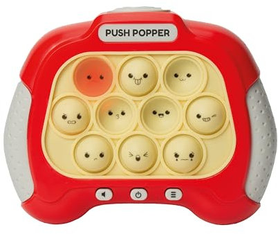 #winning Elektronisches Fidget Push Popper Spiel mit mehreren Spielmodi in Rot