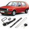 TTCR-II Kompatibel mit Türgriff VW Golf Jetta Rabbit Scirocco Außentürgriff Vorne Links 191837205A Türgriff Linke Vordertür Griffverkleidung (Linke Fahrerseite)