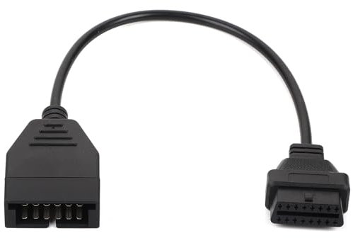 Adaptateur OBD2 vers OBD1, Kit de Câble Adaptateur de Connecteur D'outil de Diagnostic Automobile, 12 Broches vers OBD2 16 Broches, Outil de Diagnostic de Scanner, Connecteur de Câble Adaptateur OBD I