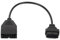 Adaptateur OBD2 vers OBD1, Kit de Câble Adaptateur de Connecteur D'outil de Diagnostic Automobile, 12 Broches vers OBD2 16 Broches, Outil de Diagnostic de Scanner, Connecteur de Câble Adaptateur OBD I