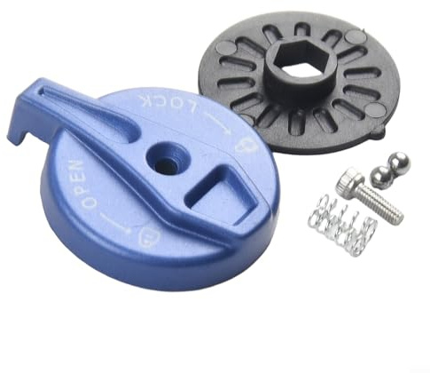 SMZhomeone Fahrradgabel Fernbedienung Lock Out Schalter Kappe Fahrrad Gabel Lockout Schalter Hebel für SR für Suntour Fahrrad Vorderradgabel Abdeckung ca. 10 g, 6H4KX4X4MGV6M72773VF5I