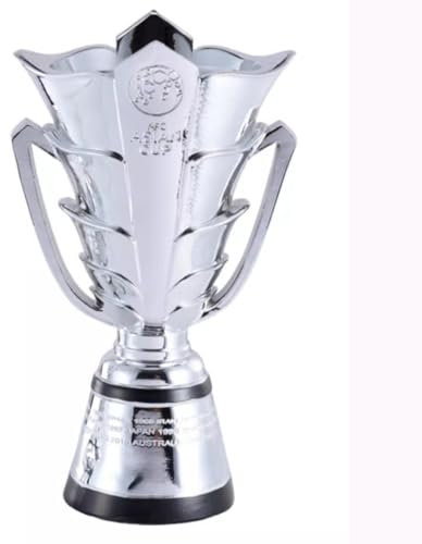 NaiiiL 16cm, AFC Asian Cup Qatar 2024 Trophy Football Trophy, Free Engraving, Fans Decorate Collection Gifts Toy