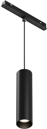 Maytoni Schienenpendelleuchte Focus LED magnetic track system Exility Schwarz Aluminium LED 900 lm 4000 K CRI 90 für Wohnzimmer, Schlafzimmer, Küche