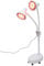 ACROSSPART 275W Doppelkopf Infrarotlampe Rotlichtlampe Stand Rotlichtlampe Wärmelampe Infrarottherapie Infrarotlampe mit Rollen Therapie Rotlicht Lichttherapie