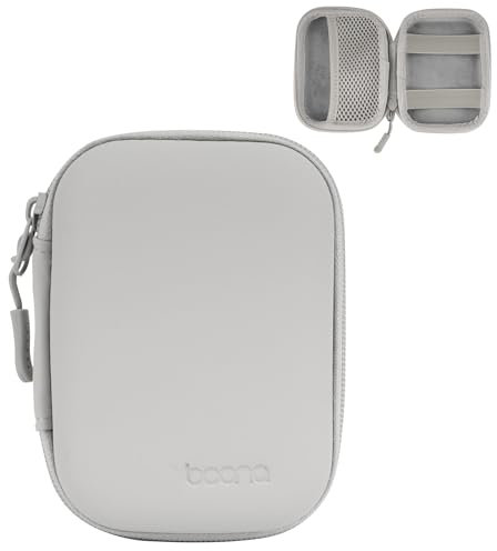 Linpr Étui pour Appareil Photo Numérique Compatible avec CAMKORY/pour Kodak PIXPRO/pour Lecran/pour VAHOIALD/pour Canon IXUS 285 HS, Étui de Protection pour Appareil Photo numérique (PU Gris)
