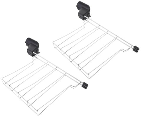 Gatuida 2 Piezas Rejillas Para Calentar Pan y Sándwiches De Acero Inoxidable Para Tostadora Rejilla Para Calentar Pan Para Tostadora Para y Sándwiches