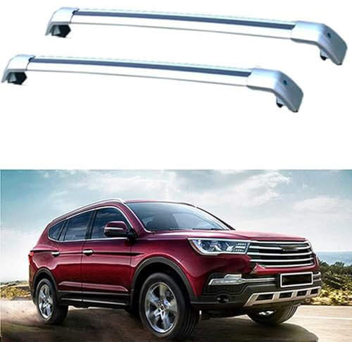 Dachträger-Querstangen Dachträger aus Aluminium für LIFAN X80 2017 2018 2 Stücke,B