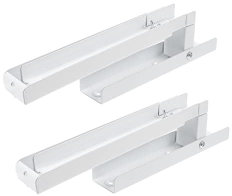 BESTYASH 2piezas Rejilla Horno Microondas Soporte Extensible Para Microondas Soportes De Pared Brazos Ajustables