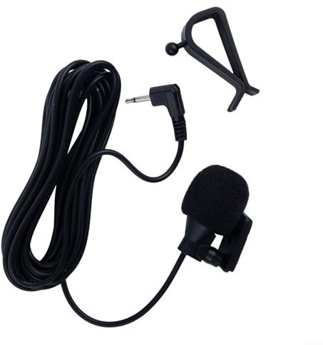 Microfono esterno compatibile con radio e stereo Pioneer, lunghezza 3 metri, con pickup direzionale