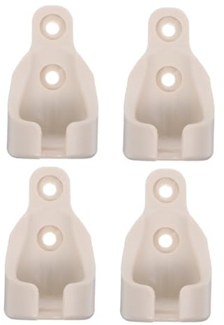 NIYANGLE 4pcs Roller Blind Top Brackets Replacement Kit for Indoor Outdoor Shades Weatherproof Construction Easy Installation Compatible with Day Night and Kitchen Window Blinds