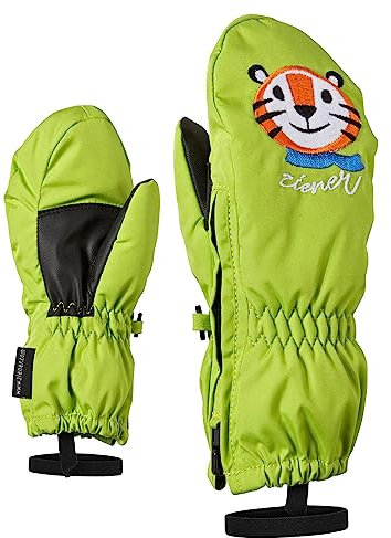 Ziener Baby LE ZOO MINIS glove Ski-handschuhe / Wintersport |warm, atmungsaktiv, grün (lime green), 86cm