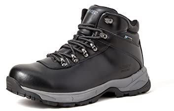 Hi-Tec Eurotrek Lite WP, Botas de Senderismo Hombre, Negro (Black 21), 44 EU