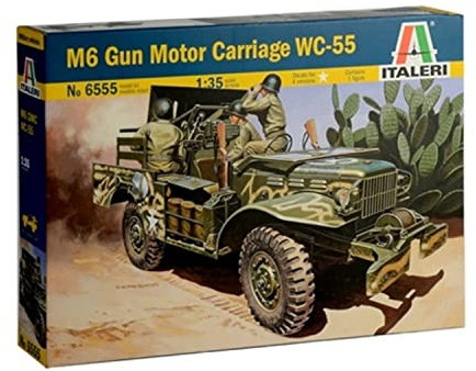 ITALERI 6555S - 1:35 M6 Dodge Anti-Tank , Modellbau, Bausatz, Standmodellbau, Basteln, Hobby, Kleben, Plastikbausatz, detailgetreu