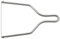 Arcos Gadgets Professionali - Lira Formaggio - Acciaio Inossidabile 120 - Manico Polipropilene Colore Grigio