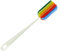 Rainbow Color Cup Brush Kitchen Cleaning Sponge Brush for Wine Glass Bottle Coffee Tea Glass Cleaner Household Dishwashing Brush Tool