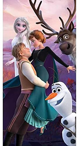 Aymax S.P.R.L. Strandtuch oder Badetuch Die Eiskönigin 2 Disney