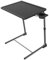 Table Adjustable Folding Portable Table, Lounge, Bedroom Furniture, Living, Tv, Multi Function Office Picnic Garden (Black With Cup Holder)