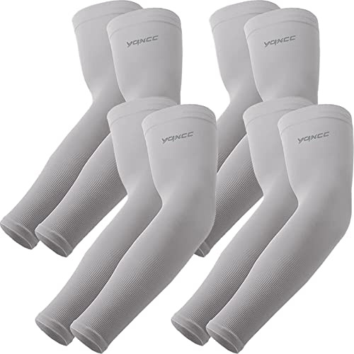 YQXCC Mangas del Brazo Protección UV para Hombre Mujer Mangas Enfriamiento | UPF 50, Ocultación de Tatuajes, Ligeros, Transpirable, Uso Diario, Trabajos Al Aire Libre, Baloncesto, Béisbol y Golf