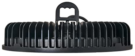 KOLORENO Industrieleuchte IP65 LED High Bay - UFO 200W - Staub- und Wasserfest - Samsung Chip 110 Lm/W - Neutralweiß (4000K) - mit Schaltbarer Leistung - Energieeffizient - 30x6cm