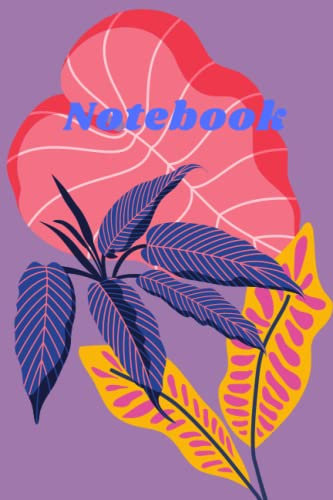 Notebook: Purple Jungle Notebook