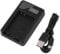 LI50B Camera Battery Charger for Olympus LI50B, Compatible with Olympus Stylus 6020, 8000, 8010, LI90B, Tough TG-1 IHS, TG-2, TG-3, TG-4 Charging Solution