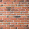 Parement brique rouge béton 0,68 m2