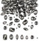 186 Stück Grau Glass Rhinestones,Strasssteine Zum,Strasssteine Zum Aufnähen,Große Strasssteine,Strasssteine Kristall,Schmucksteine, Kleidung Diy Handwerk Kleidung Schuhe Taschen (Grau)