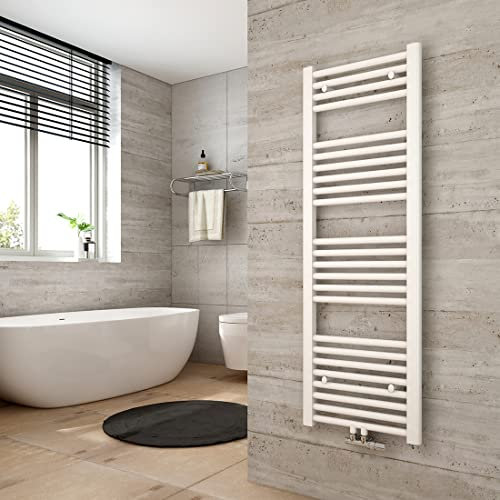 Heilmetz Toallero Secador 120 x 40 cm，radiador toallero baño Blanco