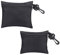 ZHONGLEFA 2 Pcs Waterproof Utility Canvas Tool Storage Bag Small Zipper Tool Pouch Bag Small Zip Pouch Used to Hold Some Small Tools and Other Items, Black, (ZGF-795)