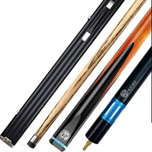BBAUER Billard Queue Set Billiard cue Pool cue Snooker Billard Billardqueue Kleiner Kopf durch Stange Billardqueue chinesisches schwarzes acht 8 handgefertigtes Queue(Color:2,Size:)