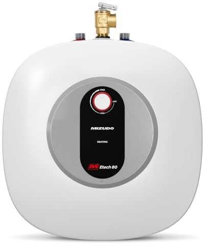 Electric Tank Water Heater 8.0 Gal, 120V Mini Under Sink with Anode Rod