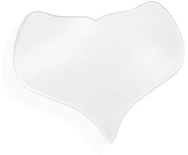 1 Stück Brustfalten Pad, Antifalten Dekolleté Pads, Silikon Brustpolster, Silikon Falten Patch, Dekoltee Pads Antifalten, Wiederverwendbares Silikon Dekoltee Pads, Für Verhindern Altern Haut